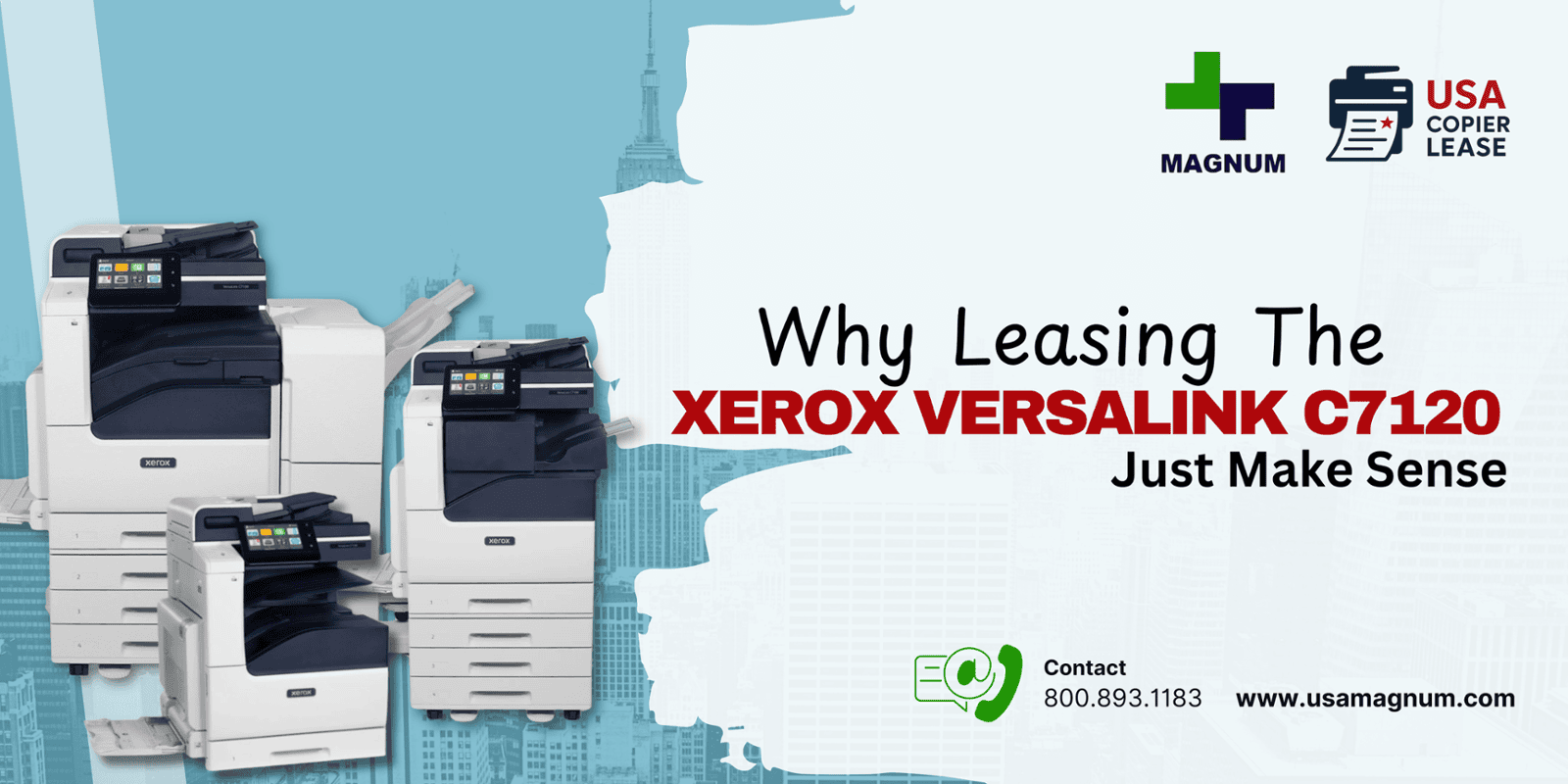 Why Leasing the Xerox Versalink C7120 Just Makes Sense